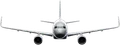 Aircraft front view